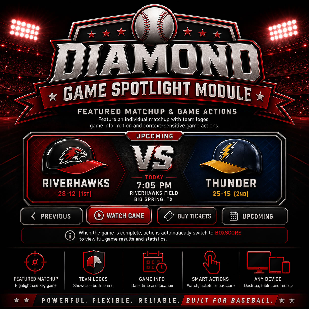 Diamond Game Spotlight Module